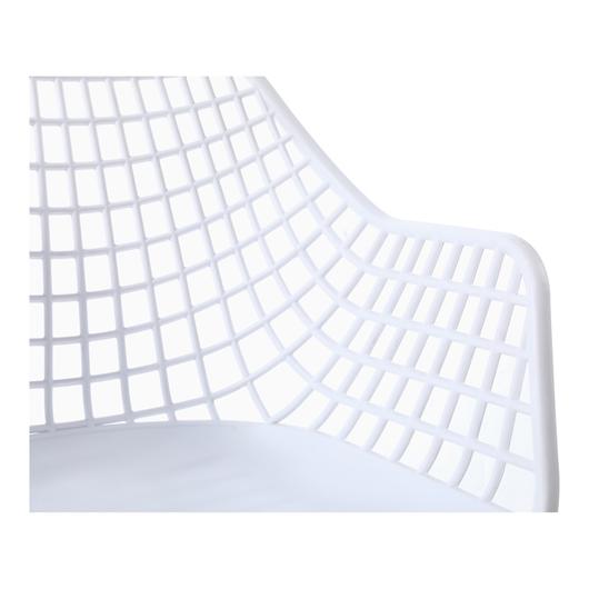 HONOLULU CHAIR WHITE by Moes Home
