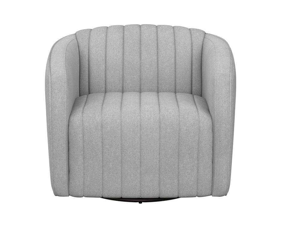 GARRISON SWIVEL LOUNGE CHAIR - LIV DOVE by Sunpan