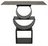 Shape Side Table, Black Steel by Noir Furniture