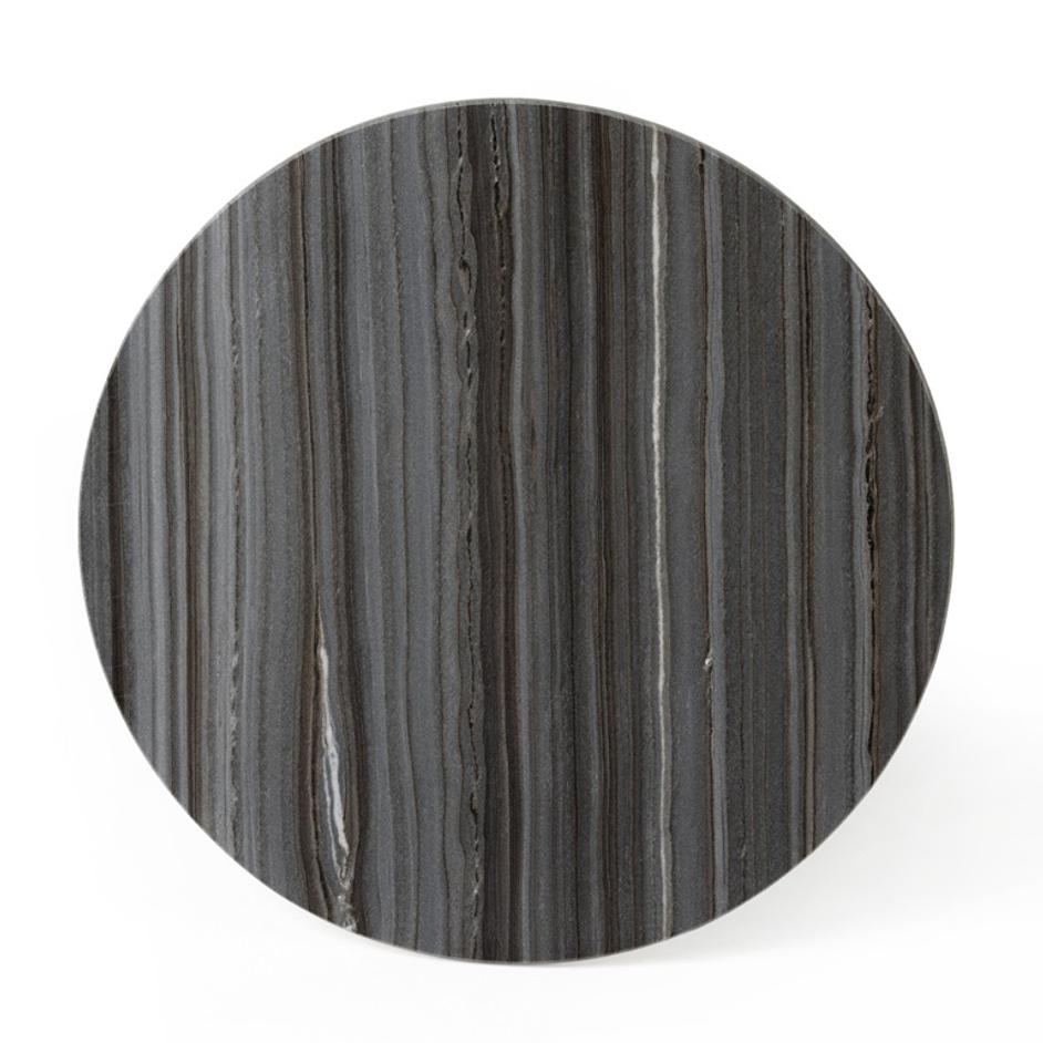 Neda End Table - Ebony Marble by Four Hands