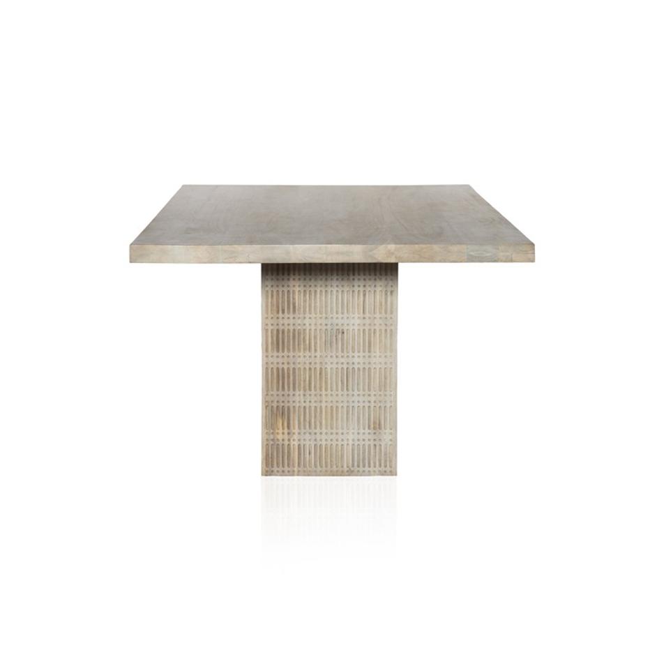 Kelby Dining Table - Light Wash Mango by Four Hands