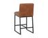 SPYROS COUNTER STOOL - TOBACCO TAN by Sunpan