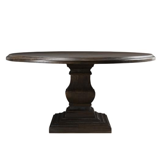 Nimes 60" Round Dining Table Vintage Java by Home Trends & Design