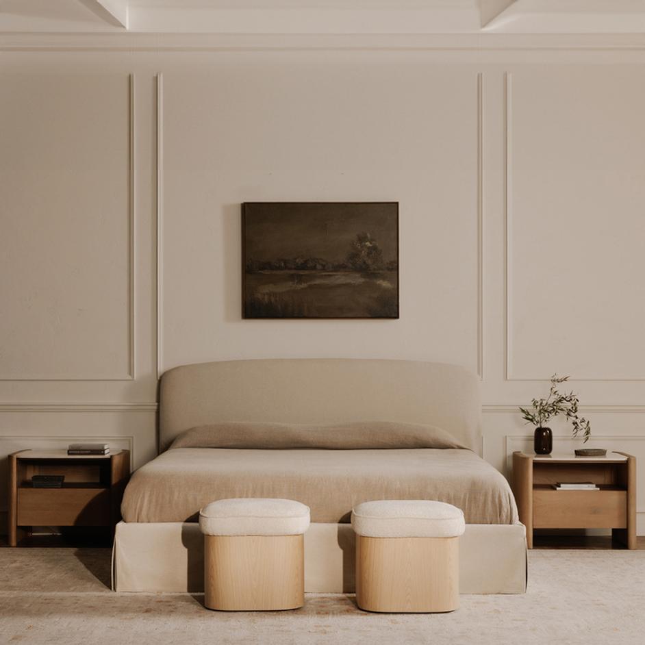 Sonny Stool Ash by Moes Home