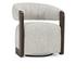 James Swivel Accent Chair Glacier Gray by Classic Home