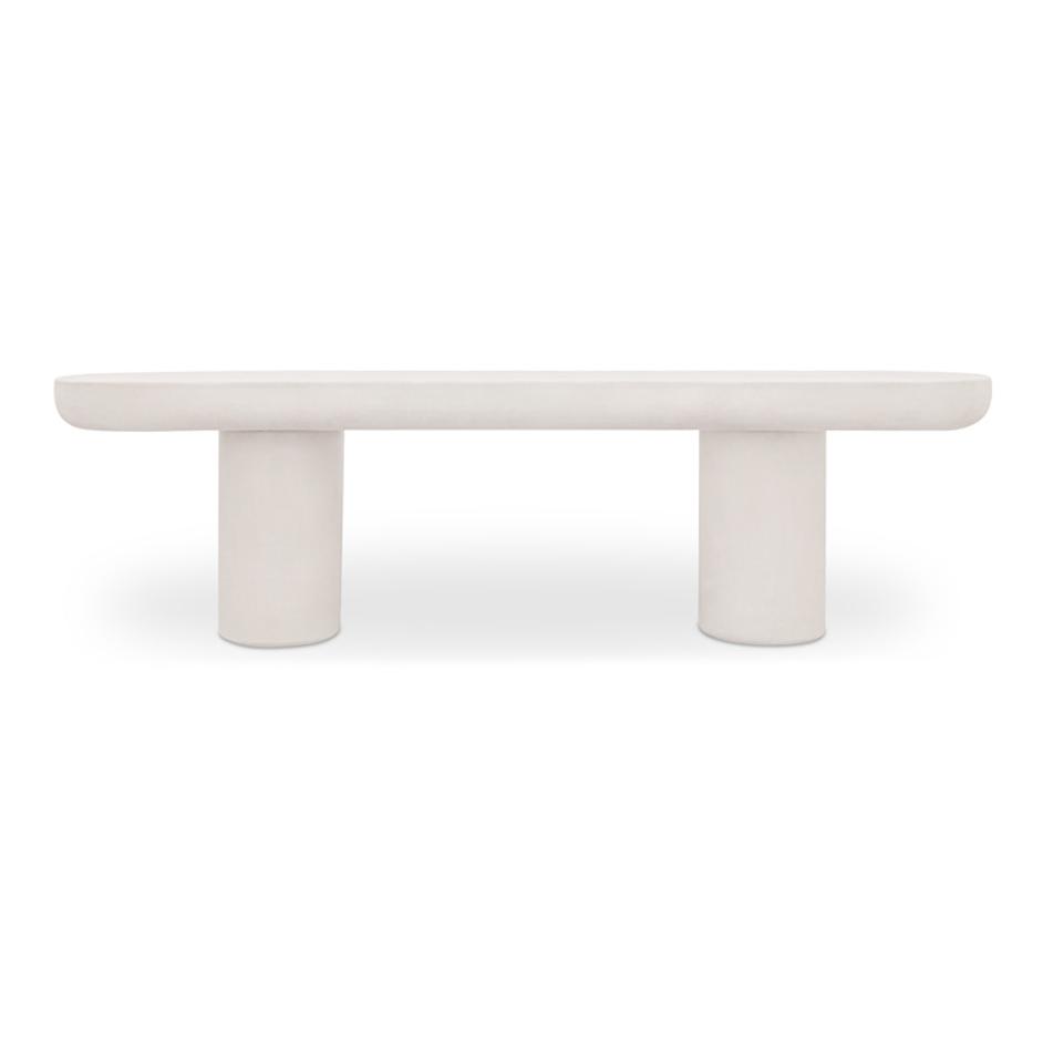 Rocca Bench Cream by Moes Home