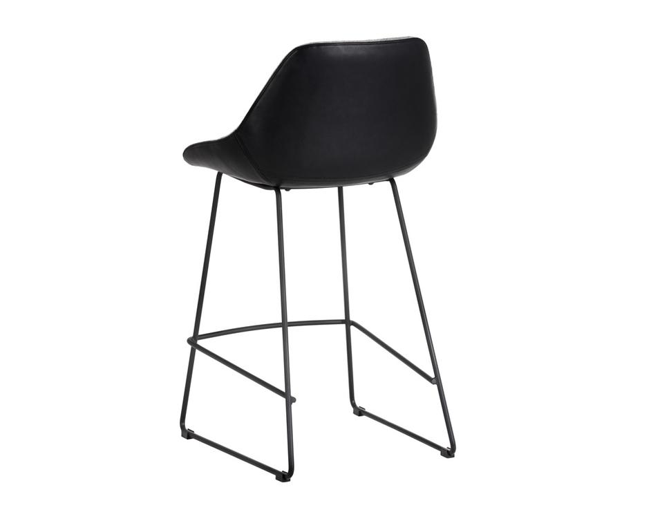 Mccoy Counter Stool - November Grey / Nightfall Black by Sunpan