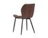 Lyla Dining Chair - Black - Antique Brown by Sunpan