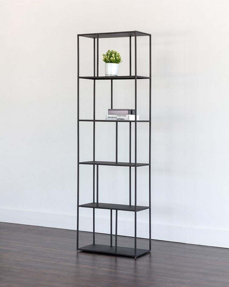 Eiffel Bookcase - Small - Black by Sunpan