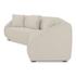 Fraser 2 Piece Modular Sofa White by Moes Home