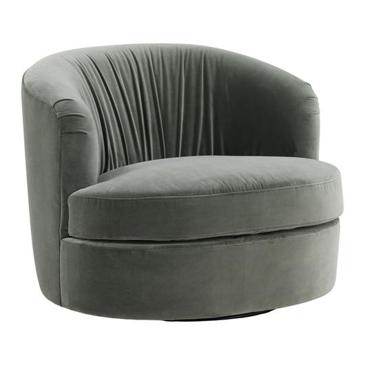 Alden Swivel Chair by Curated Collections