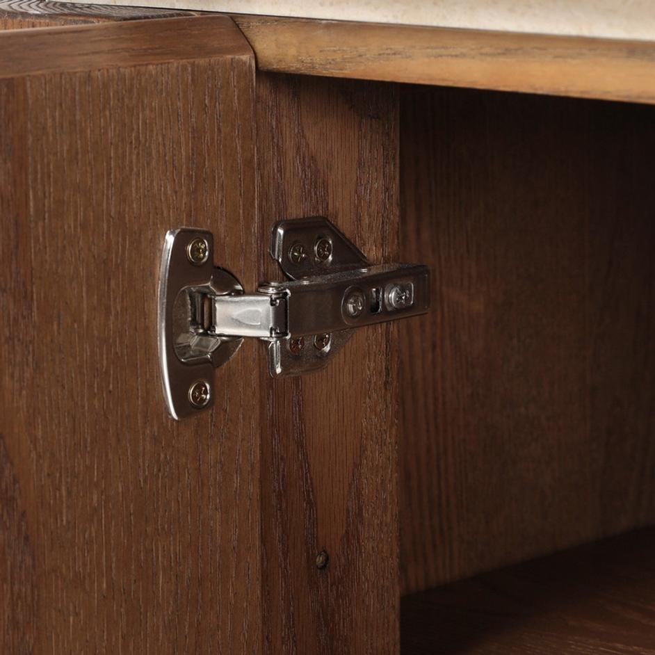 Gibbs Media Console - Tan Oak Veneer by Four Hands