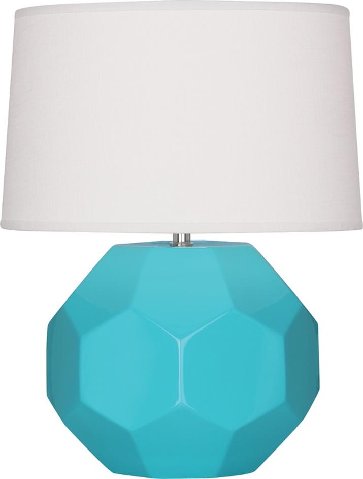 Egg Blue Franklin Table Lamp by Robert Abbey
