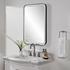 Crofton Lighted Black Vanity Mirror by Uttermost