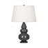 Ash Small Triple Gourd Accent Lamp by Robert Abbey