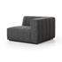 Build Your Own: Langham Channeled Sectional - Saxon Charcoal by Four Hands