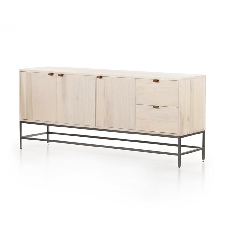 Trey Sideboard In Dove Poplar by FOUR HANDS