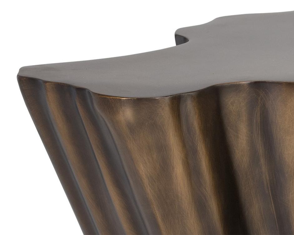 LYNX COFFEE TABLE - ANTIQUE BRONZE by Sunpan