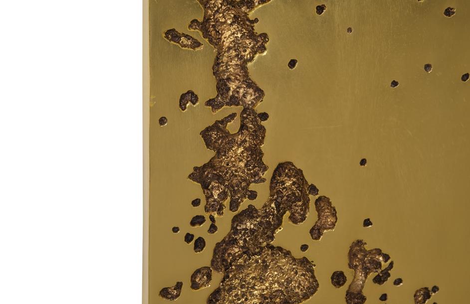 Splotch Wall Art, Rectangle, Gold Leaf by PHILLIPS COLLECTION
