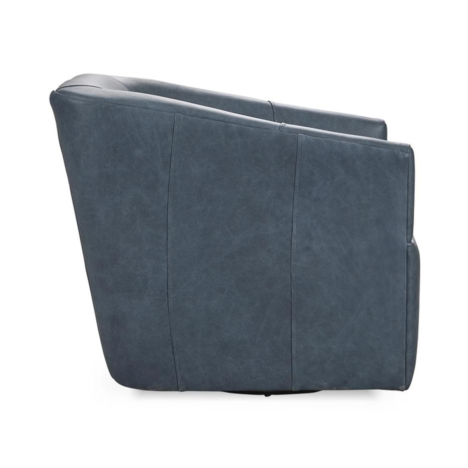 Vernon Leather Swivel Chair El Paso by Classic Home