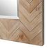 Demetria Wooden Mirror, Small by Uttermost