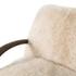 Sandro Chair - Champagne Mongolian Fur by Four Hands