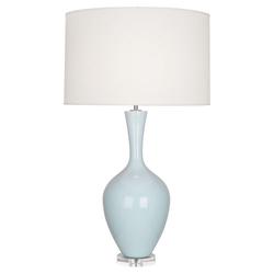 Baby Blue Audrey Table Lamp by ROBERT ABBEY
