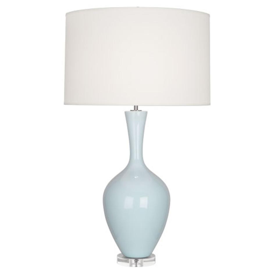 Baby Blue Audrey Table Lamp by ROBERT ABBEY