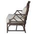 Kara Rattan Accent Arm Chair In Paloma Brown  by New Pacific Direct