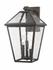Talbot 3 Light Outdoor Wall Sconce in Rubbed Bronze Finish by Z-Lite