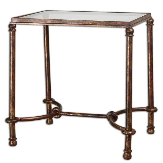 Warring Iron End Table by Uttermost