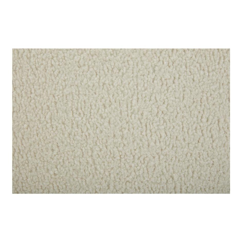 OSCY SWIVEL CHAIR VEGAN SHEARLING WHITE by Moes Home