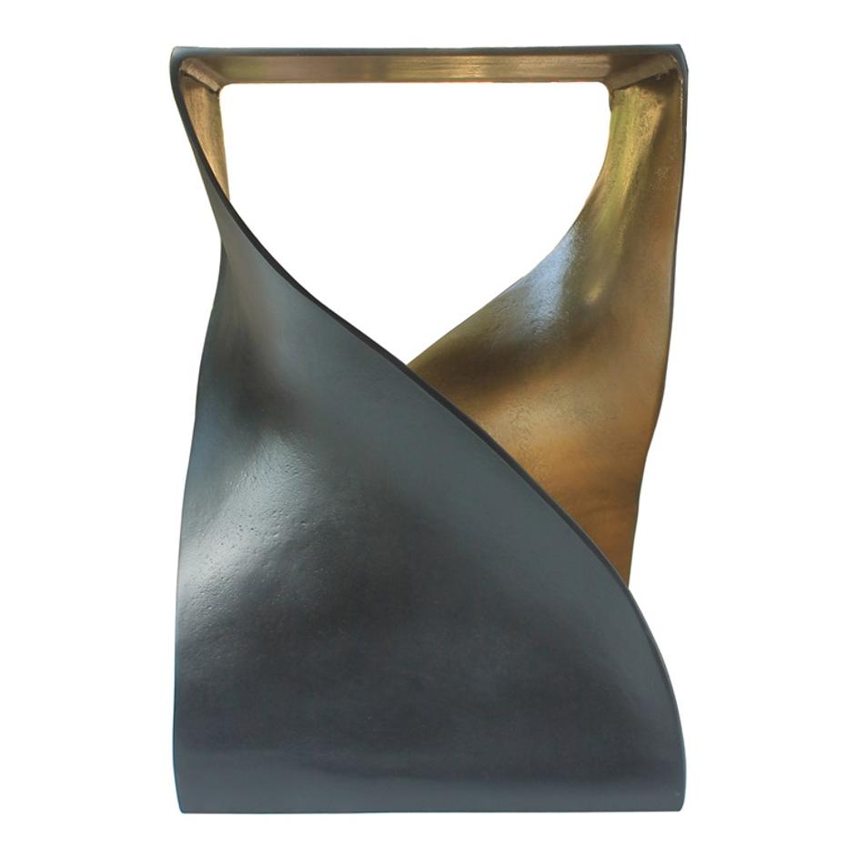 TWIST ACCENT TABLE BLACK by Moes Home