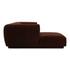 Zandro Left Sectional Warm Brown by Moes Home