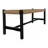 HAWTHORN BENCH SMALL BLACK by Moes Home