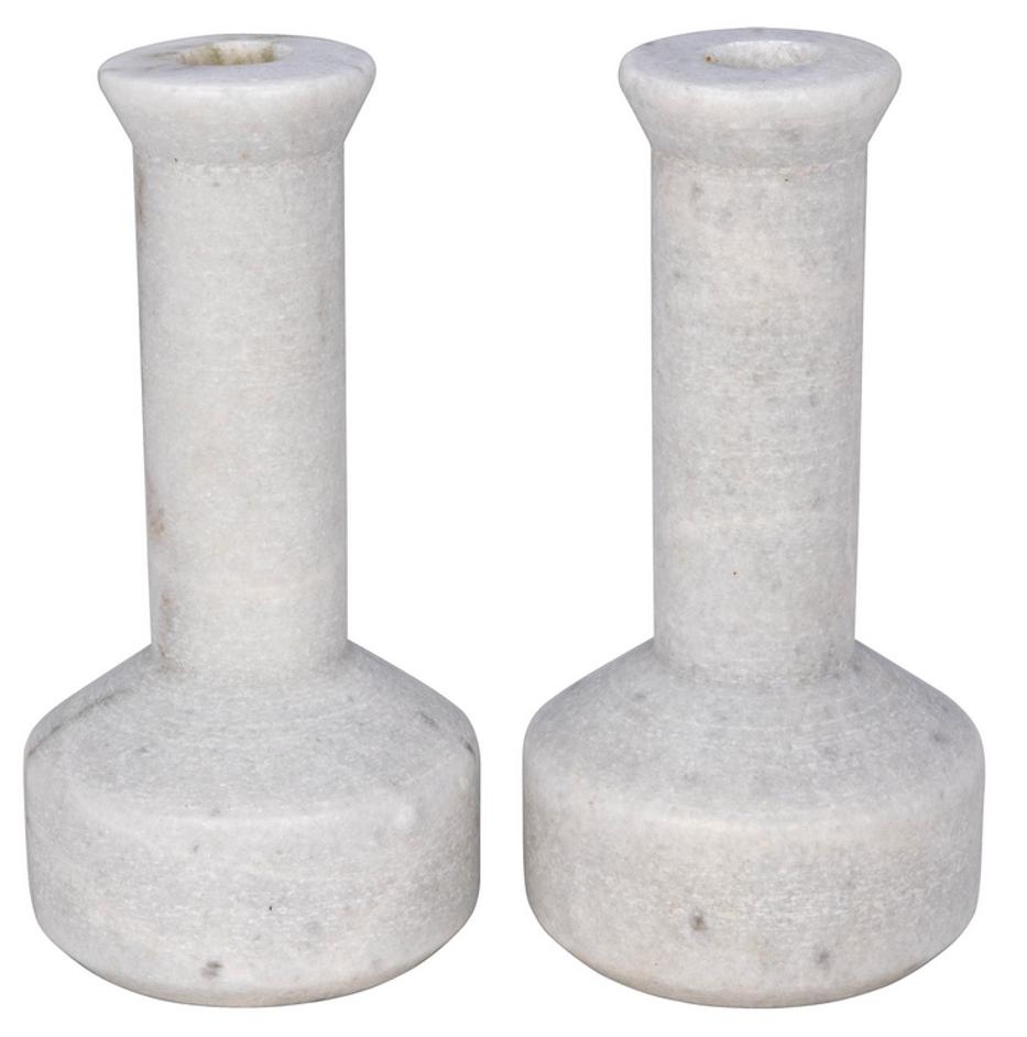 Milos Decorative Candle Holder, Set of 2 by Noir Furniture