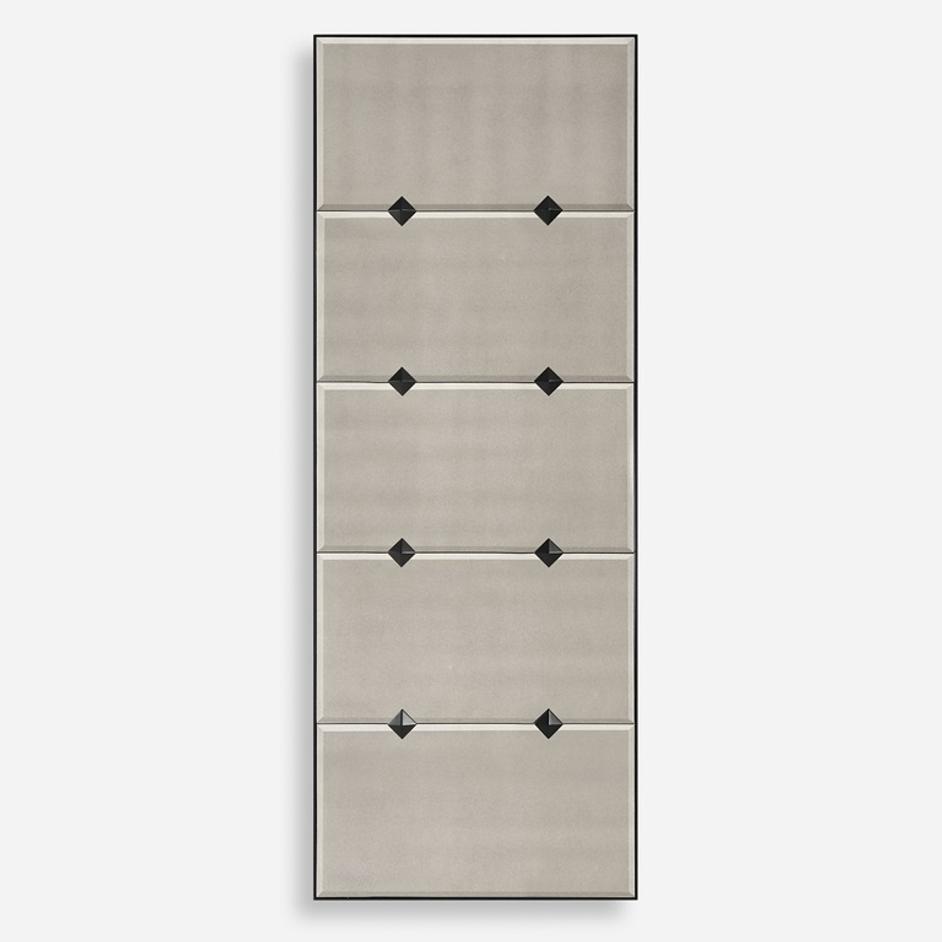 Serchio Oversized Iron Mirror by Uttermost