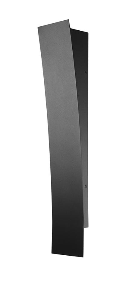 Landrum 1 Light Outdoor Wall Sconce in Black Finish by Z-Lite