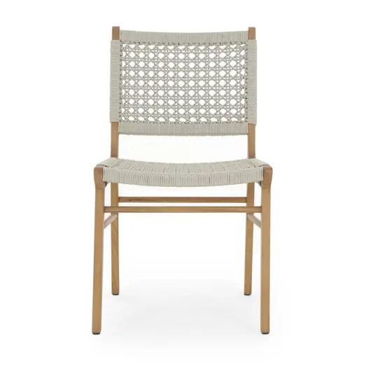 Delmar Outdoor Dining Chair In Natural by FOUR HANDS