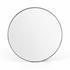 Bellvue Round Mirror In Rustic Black by FOUR HANDS
