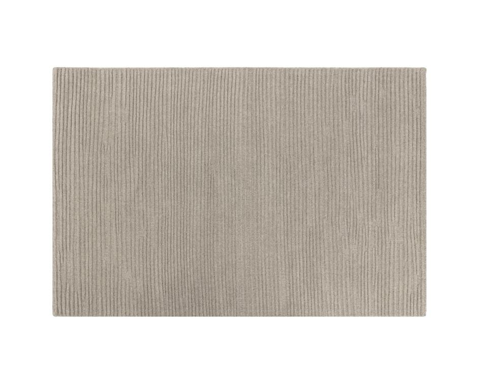 DEVA HAND-WOVEN RUG - TAUPE - 6' X 9' by Sunpan