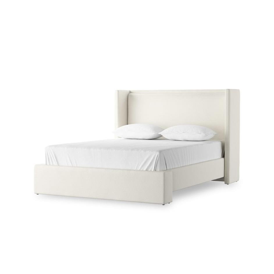 Sophia Queen Bed - Portland Cream by Four Hands