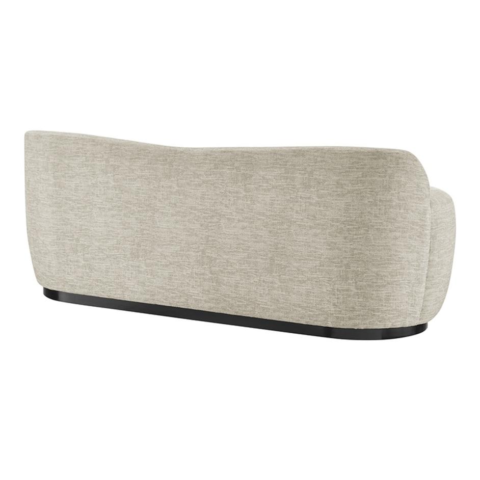 Mandy Fabric Bench, Pasadena Beige by New Pacific Direct
