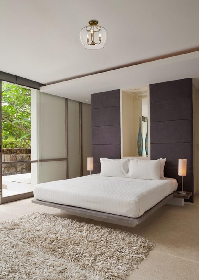 Joliet 3 Light Semi Flush Mount in Olde Brass Finish by Z-Lite