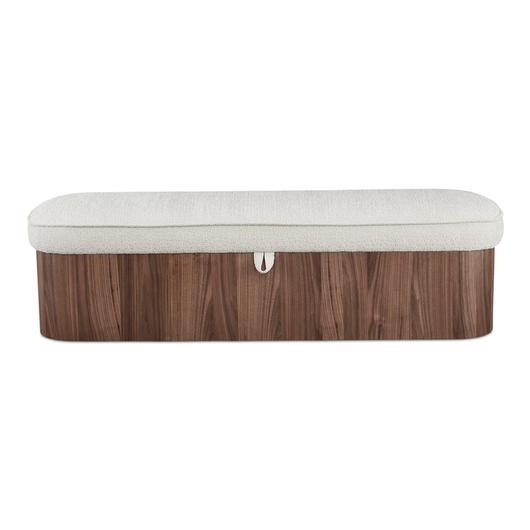 Sonny Bench Walnut by Moes Home