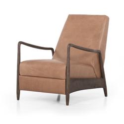 Braden Recliner In Dakota Warm Taupe by FOUR HANDS