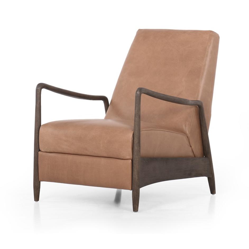 Braden Recliner In Dakota Warm Taupe by FOUR HANDS