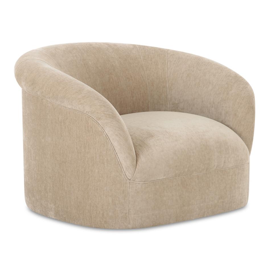 Thora Lounge Chair Beige by Moes Home