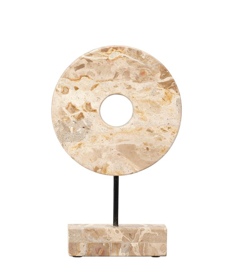 Soleil Marble Decorative Stand by Jamie Young