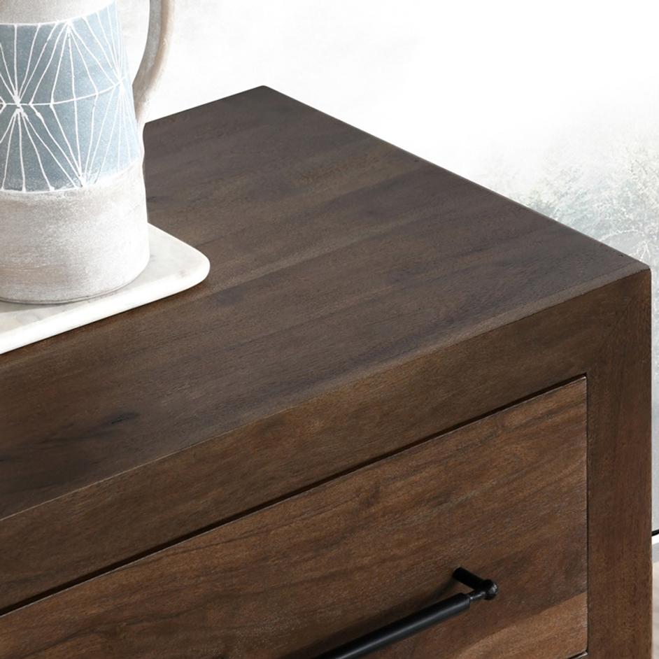 Jaxon Wood 2Dwr Nightstand by Classic Home